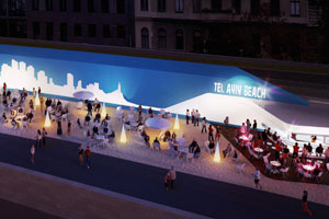 Tel Aviv Beach. Foto: Share Architects